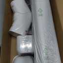 DuctlessAire Mini Split Line Set Cover Kit - Paintable Lineset Cover - Line Set Covers for Ductless Air Conditioner, Mini Split AC/Heating System, HVAC, Central AC Unit, Heat Pump (White, 4" x 14 ft.)