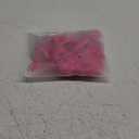 Lilosy Sexy Underwire Cute Push Up Strappy Embroidered Mesh Sheer Lingerie Set See Through Panty Bra (Small, Bow Hot Pink)