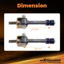 maXpeedingrods 0-2 Sway Bar End Links for 1999-2019 Chevy/GMC 2500HD/3500HD/1500HD/1500 Silverado/Sierra