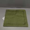 Burlap Style Farmhouse Table Runner, 13 x 60 Inch Sage Green, Rustic Geometric Hollow Table Runners 60 Inches Long for Dresser Table Everyday Use, 13x60 Inches, Sage Green