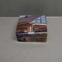 SUNLONG Solar Lights Outdoor Waterproof Motion Lights Separate Solar Panel 16.4 Ft Wires Multi Modes Optional Sensor Light for Courtyard Wall Garage Balcony Walkway (Black)