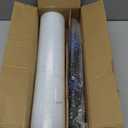 FugaCity Stretch Wrap Film-15 Inch 1000 ft 60 Gauge Shrink Wrap for Pallet Wrapping, Industrial Strength 1 Roll Pallet Wrap with Handles, Moving Supplies Plastic Wrap Roll, 500% Stretch, Transparent