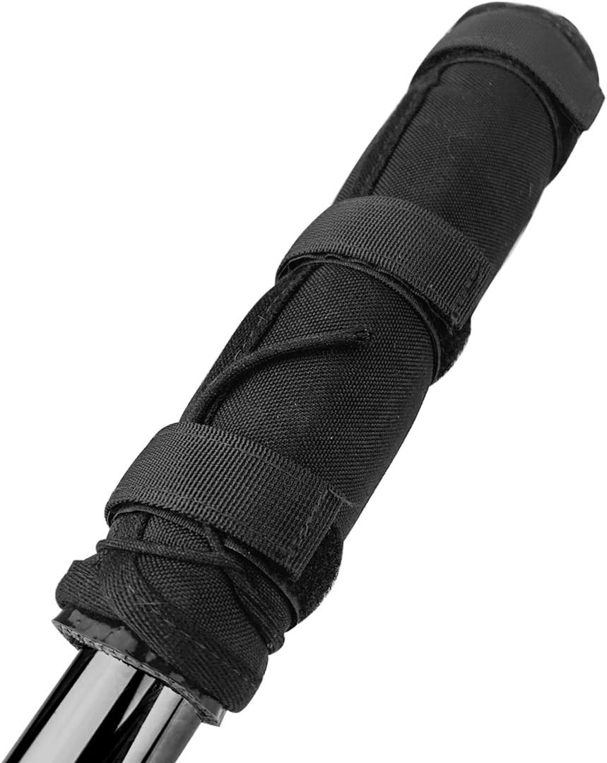 Suppressor Cover (5/6/7/8/9/10 inch) with Silicone Laminated Microfiber Suppressor Sleeve, Burnproof & Heat Resistant Wrap for Hunting Rifles