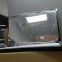 Keonjinn Black Framed Mirror for Bathroom 40 x 30 Inch Rounded Rectangle Wall Mirror, Matte Black Vanity Mirror for Over Sink, Tempered Glass Farmhouse Mirrors Seamless Metal Frame