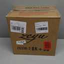 zeyu 2 Pack Modern Vanity Wall Sconces, Indoor Wall Lights for Bathroom Hallway Bedroom with Clear Glass Shade, Black and Gold Finish, ZG33B-2 BK+BG