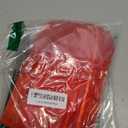 ANZNKU 8x12in 50 Pack Large Organza Bags Sheer Mesh Drawstring Mesh Gift Bag for Gift Jewelry Pouches Party Favor(Red)