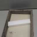 Califortree 8x10 Shadow Box Frame with Linen Back - Sturdy Memory Display Case of Flower, Pictures, Medals and More, Rustic Gray