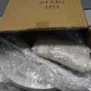 Maxdot 2 Pcs 3 Tier Cupcake Stand Holder, Round Cupcake Stand Serving Tray, Metal Tiered Tray Pastry Dessert Cake Tower Display Stand for Baby Shower Tea Party, Wedding and Birthday (White)