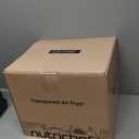 Nutrichef 5.8 Quart Air Fryer | 8-1 Preset Cook Modes | Transparent Fry Bowl for Best Cooking Results | Cook Shrimp, Steak, Fries, Wings, Chicken & More | Precise Temperature Control & Time | Grey