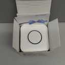 Door Chime, Satisure Wireless Door Open Contact Sensor Alarm Chime with 600 FT Range 58 Chimes 5 Volume Levels LED Indicators, Door Ringer Alert for Business/Store/Home/Office When Entering (White)