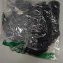 Lilosy Sexy Underwire Floral Lace Sheer Lingerie Set for Women See Through Bra and Panty (Black) X-Large