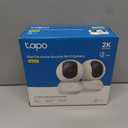 Tapo 2K Pan/Tilt Security Camera for Baby Monitor, Dog Camera w/Motion Detection, 2-Way Audio Siren, Night Vision, Cloud&SD Card Storage, Works w/Alexa & Google Assistant, 2-Pack (Tapo C210P2)