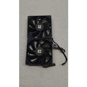 Thermalright TL-C12C X3 CPU Fan 120mm Case Cooler Fan, 4pin PWM Silent Computer with S-FDB Bearing Included, up to 1550RPM Cooling （2 Quantities）