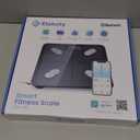 Etekcity Smart Scale for Body Weight, FSA&HSA Eligible, Bathroom Digital Weighing Scale with BMI, Body Fat, Muscle Mass, Accurate Bluetooth Home User Health Equipment Sync Apps (Black)