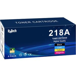 218A Toner Cartridge with Chip Version,Compatible for HP 218A 218X W2180A for HP Color LaserJet Pro MFP 3301fdw 3201dw 3301sdw 3301cdw 3201 3301 Series Printer