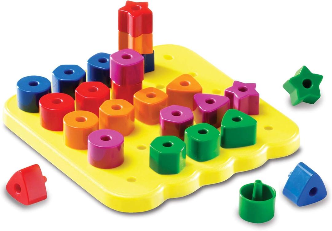 Learning Resources Stacking Shapes Pegboard, Toddler 0