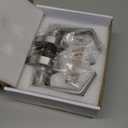 Brushed Nickel Commercial Door Handle, ANSi Grade2, Vacant Occupied Bathroom Door Handle Lock, Commercial Privacy Lever Door Handles with Occupancy Indicator