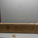 VECELO 4FT Artificial Monstera Plant Tall, 48'' Faux Swiss Cheese Plants Large with Fake Bark, Dried Moss and Pot, Houseplant for Indoor Outdoor Living Room Home Decor