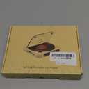 Bluetooth CD Player - Portable with Built-in Speaker for Car, Home & Travel - Includes USB-C Cable & Earphones,White