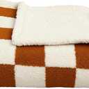 Layered Blankets The Accent - Waterproof, Double Sided Luxury Blanket - Bed, Sofa, Couch - Machine Washable, Comfy - Sherpa and Fleece, Protect The Bed