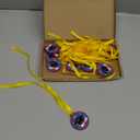 COCHIE Graduation Medals for Kids, 2 Inch Silicone Award Medals Bulk with Lightweight Neck Ribbon, Cute Kindergarten Preschool Graduation Gifts, Grad Medal Party Favor Supplies (Bachelor Cap)