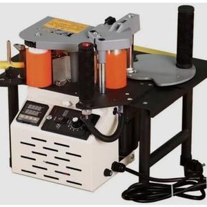 Woodworking Edge Bander Banding Machine Portable Edge Bander Curve Straight Edge Banding Machine Adjustable Speed 5-10m/min 110V