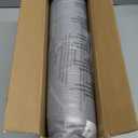 Chair Cushions for Dining Chairs Set of 4, Non Slip Kitchen Chair Pads, 17" x 16" x 2", Indoor Dining Chair Cushions with Ties, D-Shaped Seat Cushions for Kitchen Chairs, Light Brown