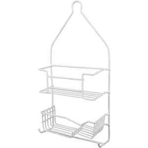 Cage shower, double, rectangular