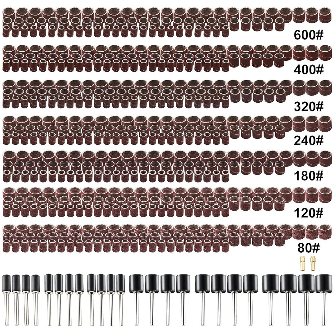 551pcs Sanding Drums for Dremel Rotary Tool,Sanding Bits Bands Sander Sandpaper for Drill Woodworking Accessories 551pcs Sanding Drums for Dremel Rotary Tool,Sanding Bits Bands Sander Sandpaper for Drill Woodworking Accessories