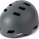 Bike Skateboard Helmet, Adjustable and Multi-Sport for Skate Scooter, 3 Sizes for Adult Youth Kids Toddler, Small