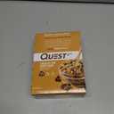 Quest Nutrition Chocolate Chip Dough Cookie Protein Bars, 21g Protein, 1g Sugar, 4g Net Carb, Gluten Free, Keto Friendy, 12 Count (EXP 05/15/25)