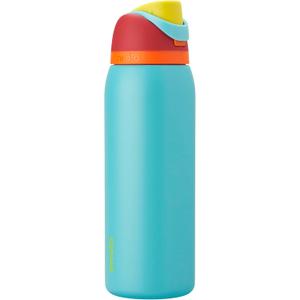 Owala FreeSip Insulated Stainless Steel Water Bottle with Straw, BPA-Free Sports Water Bottle, Great for Travel, 40 Oz, Summer Sweetness