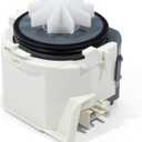 UPGRADED 00620774 Dishwasher Drain Pump Motor Assembly Compatible with Dishwasher Drain Pump 620774 Motor Parts Replacement 2692859, AP5326239, PS8728607, EAP8728607, PD00008993