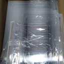 Thickened Clear Shoe Storage Organizer with Magnetic Door, Sturdy Stackable Shoe Boxes for Closet, Collapsible Space-Saving Shoe Rack for Sneakers & Boots, Plastic Shoe Cabinet Box Set, 6 Pack, White