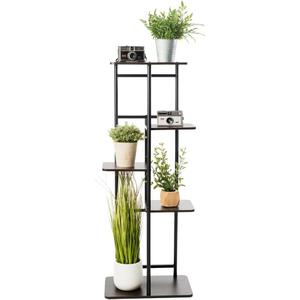 Samma Modern Plant Stand for Indoor Plants - 5 Tier Indoor Plant Holder with Shelves for Plants, Flower Shelf, and Storage - Ideal Living Room Decor - Plant Stand Indoor