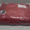 NICETOWN Extra Long Blackout Drapes - (52 inches by 108 inches, Burgundy Red, Set of 2) Window Treatment Light Blocking Privacy Curtain Panels for Window Decoration