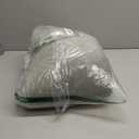 HOMEIDEAS Upgraded Bathroom Rugs Set 3 Piece, Extra Thick Absorbent Soft Memory Foam, Washable Toilet Bath Mat (Sage Green,17"x24"+20"x32"+U Shape 20"x24")