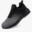 LARNMERN Mens Non Slip Work Shoes Slip On Water Resistant Walking Sneakers Zapatos Trabajo Waterproof Food Service Chef Kitchen