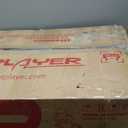 GTPLAYER Gaming Chair, Computer Office Chair with Pocket Spring Cushion, Linkage Armrests and Footrest, High Back Ergonomic Computer Chair with Lumbar Support Task Chair with Footrest(Black)