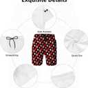 Mens Swim Trunks with Mesh Lining,Quick Dry Big Tall Board Shorts Swimsuit Beach Pants Swimwear Bathing Suits