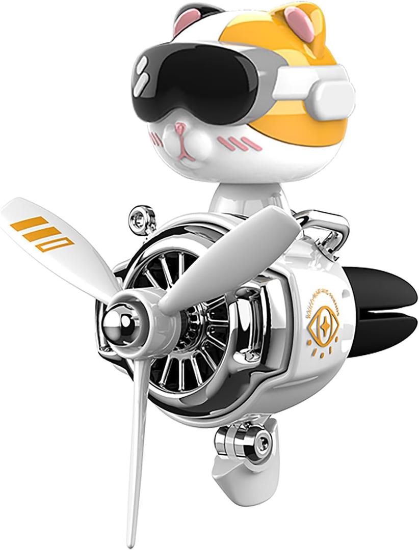 Cat Car Air Fresheners Pilot Car Diffuser Cute Car Perfume Funny Car Fragrance