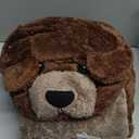 Snug Fit Unisex Adult Onesie Pajamas, Flannel Cosplay Animal One Piece Halloween Costume Sleepwear Homewear (Small, Borwn Bear)