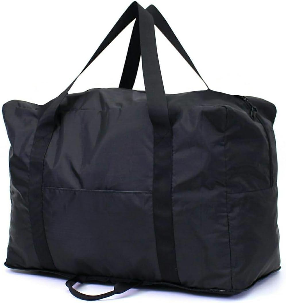 [Travel Collection] Boston Bag, Travel Collection, Black, Black, One Size