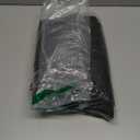 Women's Winter Fall Wool Skirt Plaid Elegant High Waist Elastic A-line Long Skirts (Dark Green 8011)