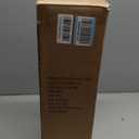 Upgraded Spoke Wheel Trailer Jack, 10" Vertical Movement, 1500 lbs, for RV, Boat, Trailer and More, Black