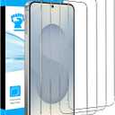 LYWHL 4 Pack for Samsung Galaxy S25 Edge Screen Protector, Tempered Glass HD Clear 9H Hardness Protective Film, Full Coverage Anti-Scratch Bubble Free Easy Install Case Friendly