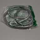 OFFO Shower Hose, Brushed Nickel Kink Free Stainless Steel Shower Hose Attachment Electroplating Handheld Shower Head Hose Flex Hoses Extension with Brass Insert & Nut for Pet Bathing Cleaning 60 in