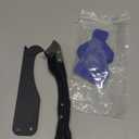 3 in 1 Silicone Caulking ToolsStainless Steelhead, Sealant Finishing Tool Grout Scraper, Reuse and Replace 5 Silicone Pads, Great Tools for Kitchen Bathroom Window, Sink Joint