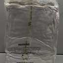 Amélie Home Faux Fur Throw Blanket for Bed, Ultra Soft Fuzzy Plush Bubble Blanket for Bedroom & Bed Decor, 108"x90", Cream White