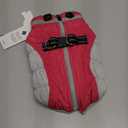 FUAMEY Dog Coat for Small Dogs,Waterproof Dog Winter Jacket with Harness Built in Puppy Cold Weather Coats Reflective Pet Vest with Zipper Warm Fleece Dogs Snowsuit Windproof Pink  (XS(chest:14in), Rose Red)